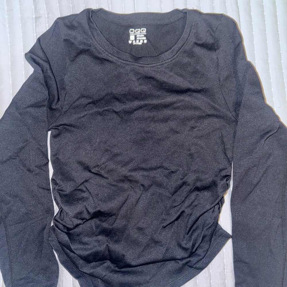 Black Long Sleeve Women's Top
